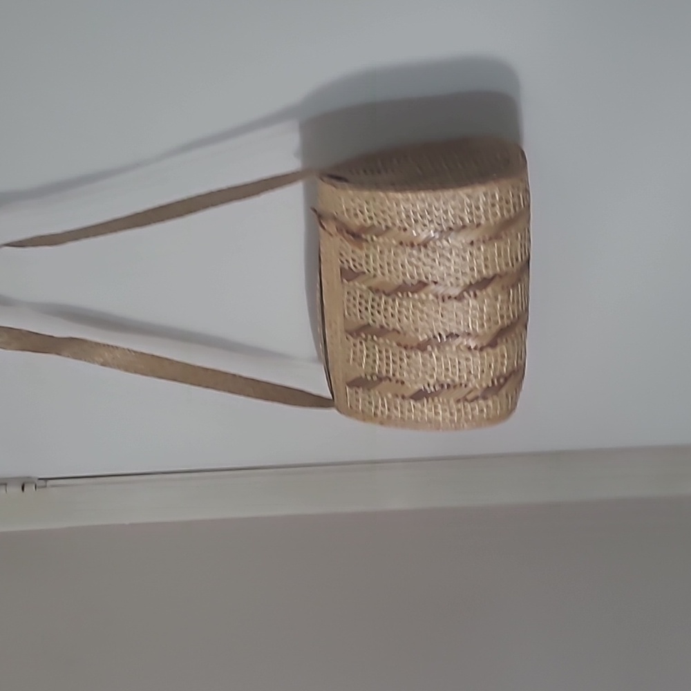 Handmade straw bag